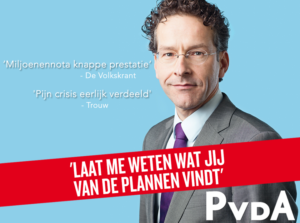 PvdA begroting 2014 Dijsselbloem